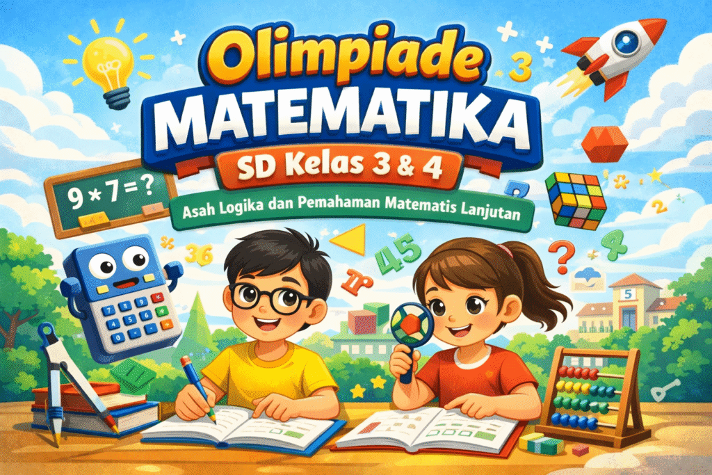 soal olimpiade mtk sd kelas 3 dan 4