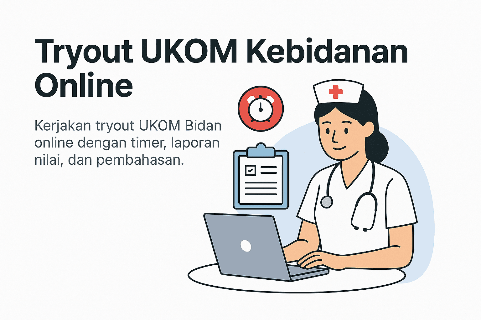 tes tryout ukom kebidanan di tescerdas