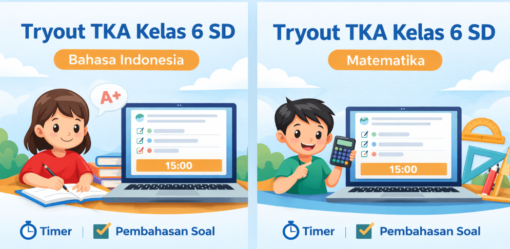 tryout tka kelas 6 online tescerdas