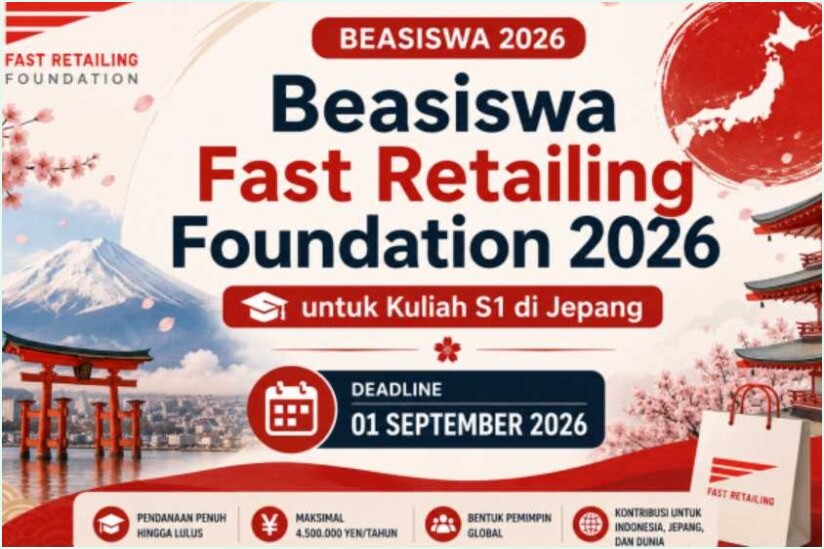 Analisis Mendalam Beasiswa Fast Retailing Foundation Program Sarjana di Jepang Tahun 2026