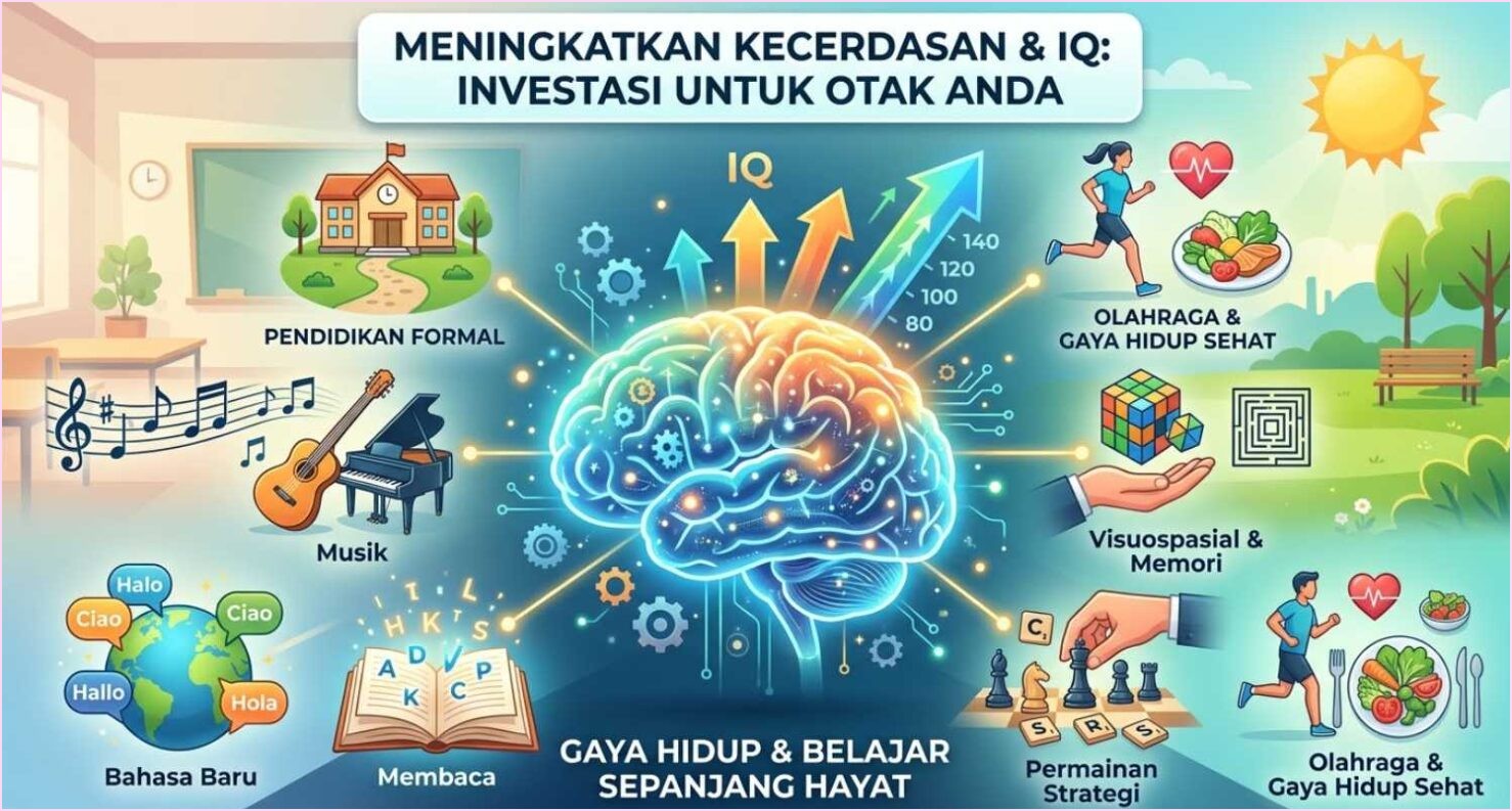 Rahasia Meningkatkan Skor IQ dan Menjaga Ketajaman Otak Hingga Usia Senja